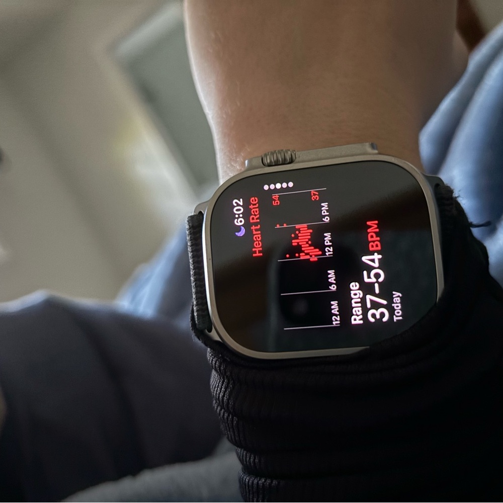 Apple Watch Ultra 2 with mesh/magnetic band